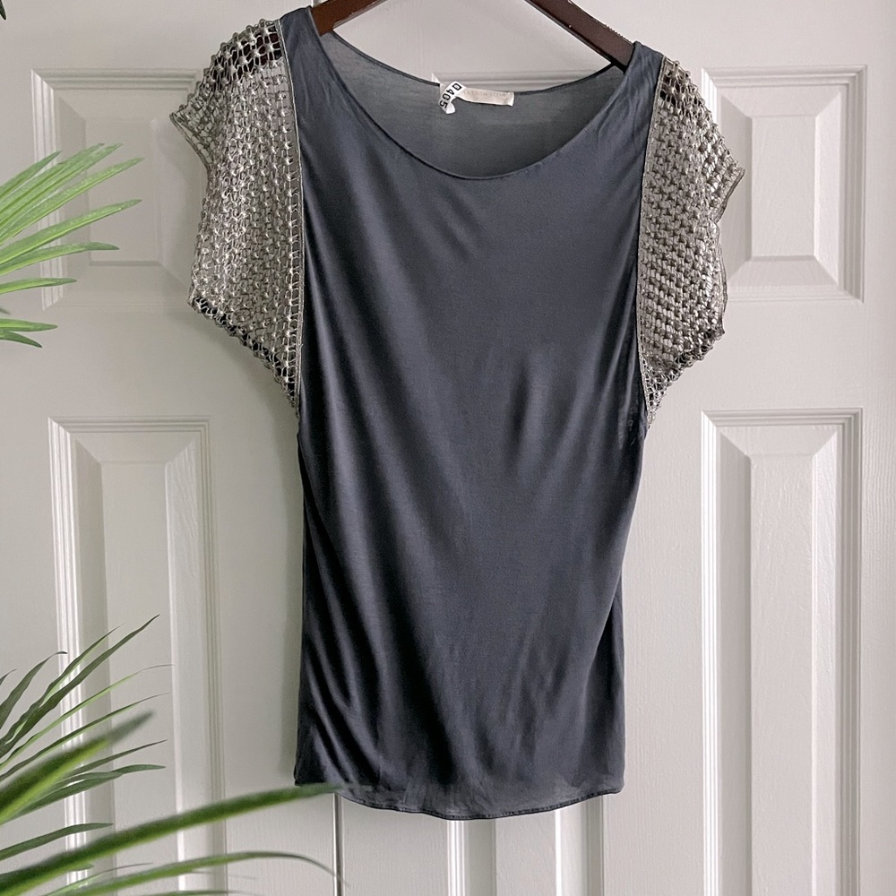 Generation Love Detailed Sleeve Tee